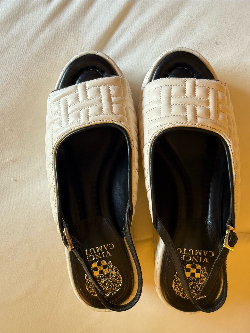 Vince Camuto Camuto Elana Platform Slingback Sandals - Picture 3 of 5